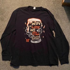 Win or loose we still booze shirt